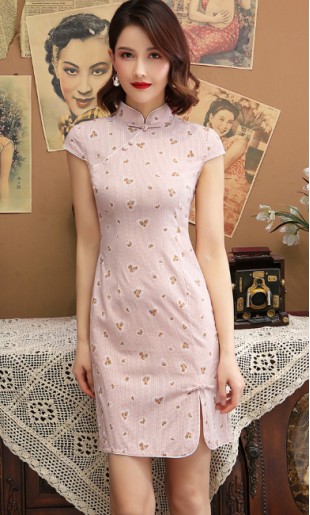 Ivory "A" Cheongsam